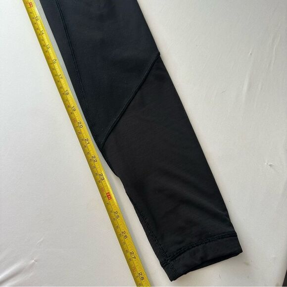 RARE Lululemon Fit Physique black high rise mesh fishnet pocket leggings size 2 - Picture 8 of 13